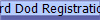 Bird Dod Registration